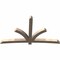 Ekena Millwork Davenport Smooth Timber Gable Bracket, Douglas Fir, 108"W x 63"H x 5 1/2"D x 5 1/2"F, 14/12 Pitch GBW108X63X0606DAV00SDF - alternate 5